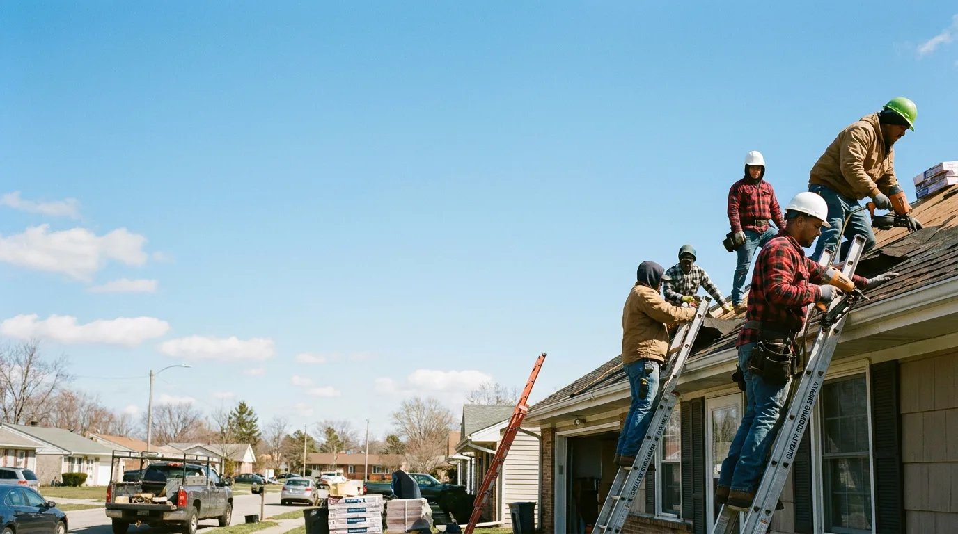 Roofing in Sturtevant, WI near me